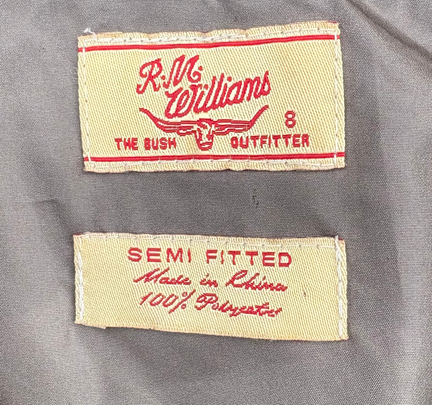 RM WILLIAMS SEMI-FITTED PUFFER JACKET