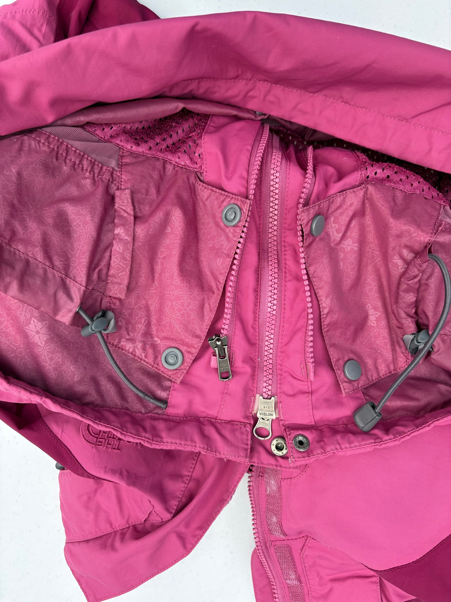 THE NORTH FACE PINK SNOW JACKET