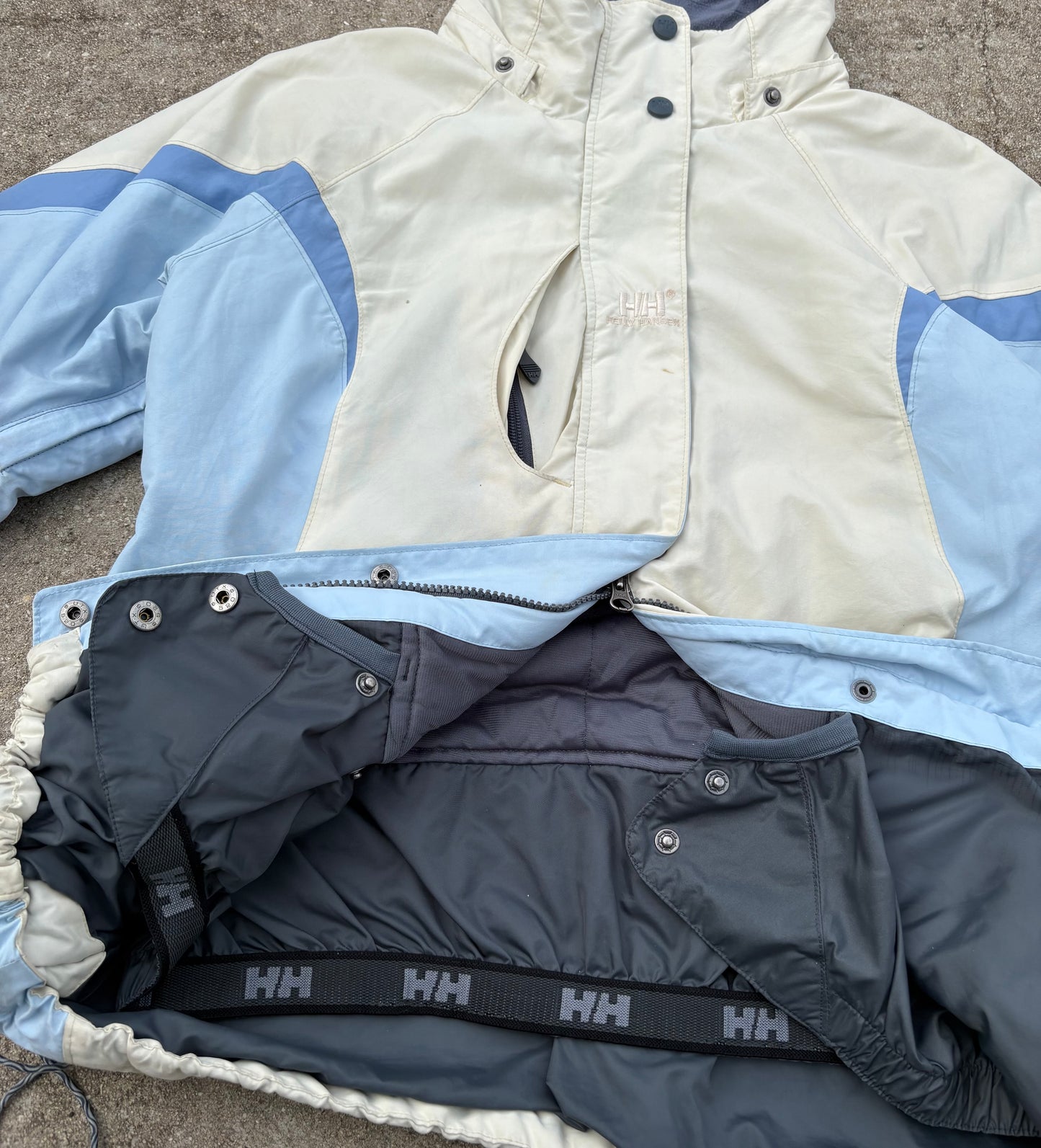 HELLY HANSEN SNOW JACKET - LIGHT COLOURWAY
