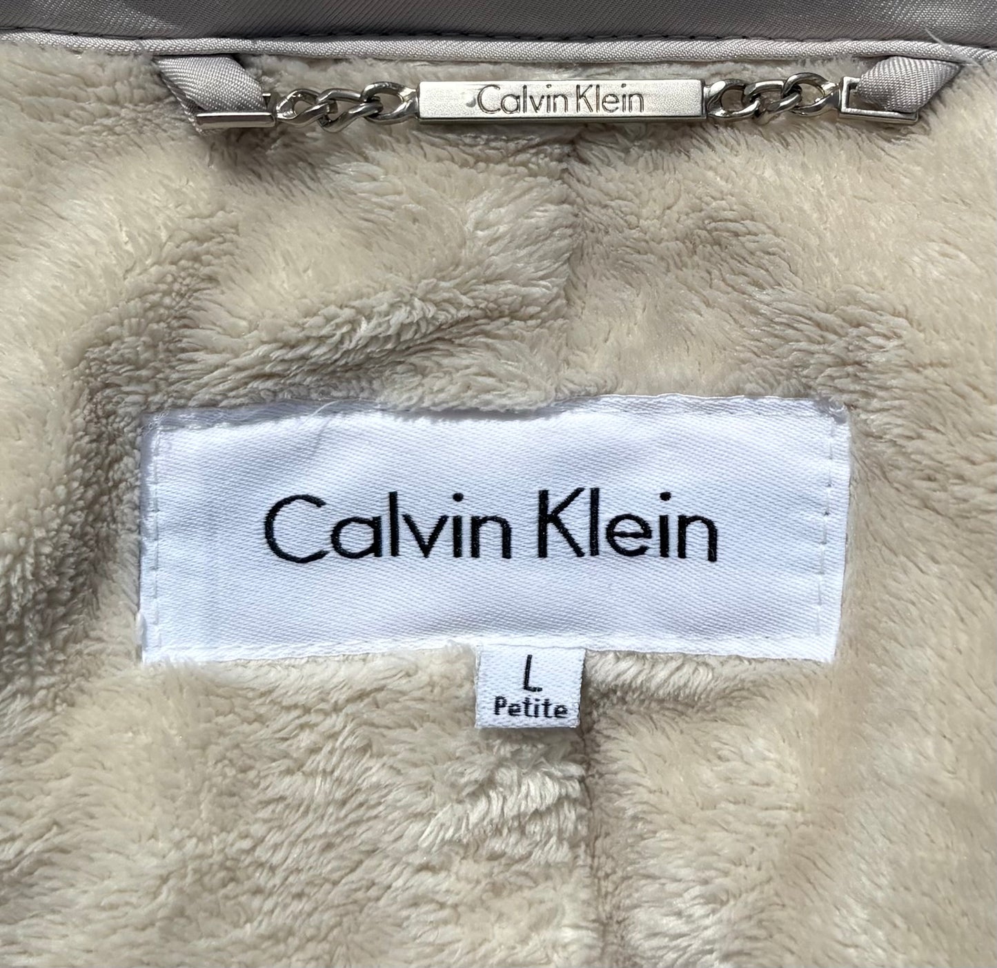 CALVIN KLEIN FLEECE LINED PUFFER