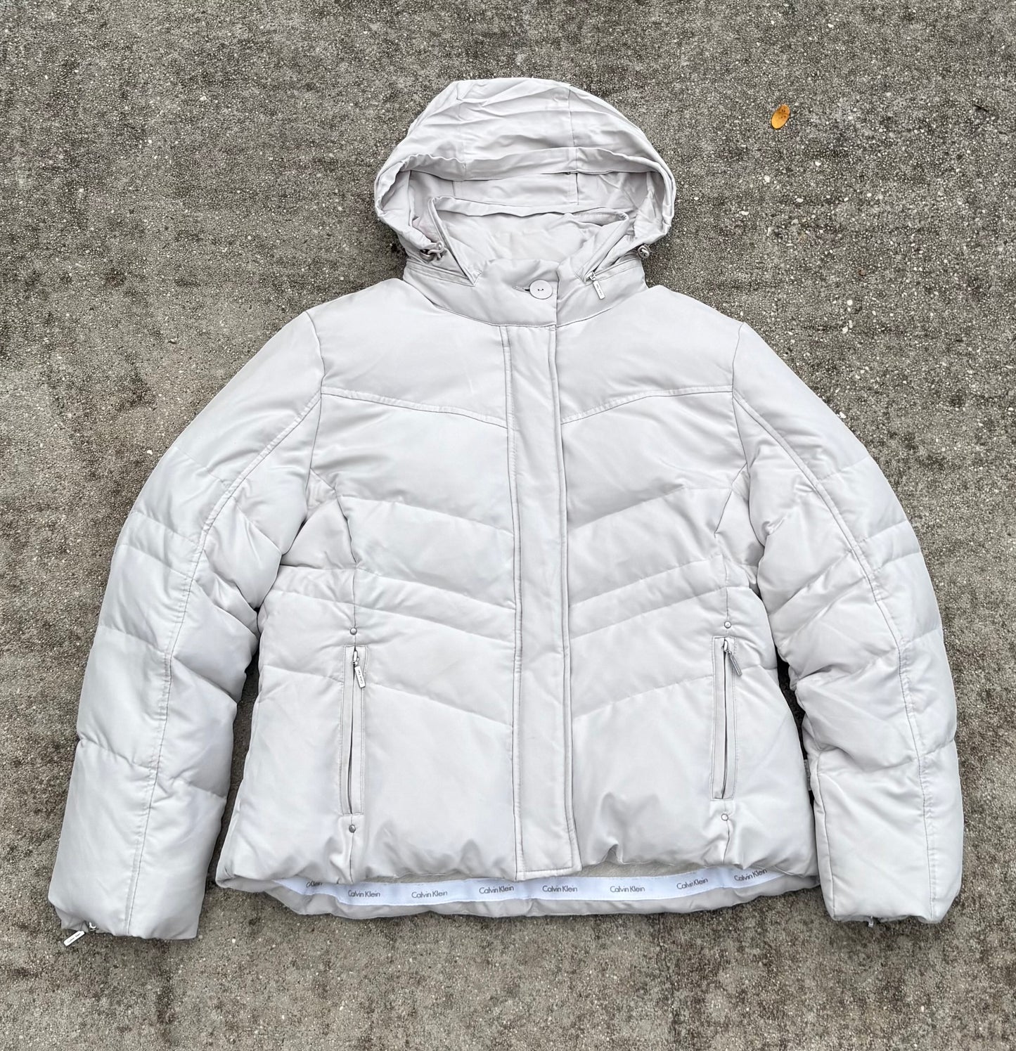 CALVIN KLEIN FLEECE LINED PUFFER